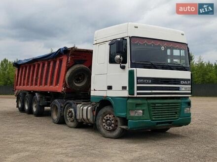 Белый Даф XF 95, объемом двигателя 12.58 л и пробегом 750 тыс. км за 9500 $, фото 1 на Automoto.ua