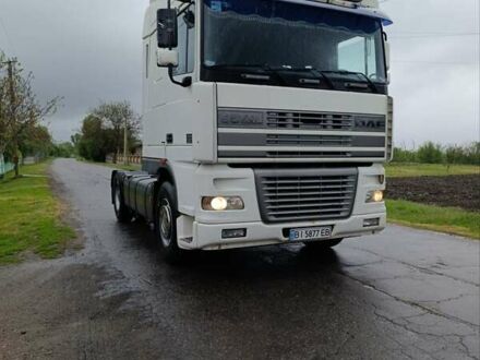 Белый Даф XF 95, объемом двигателя 12.58 л и пробегом 841 тыс. км за 6300 $, фото 1 на Automoto.ua