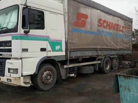 Белый Даф XF 95, объемом двигателя 12.6 л и пробегом 800 тыс. км за 11000 $, фото 1 на Automoto.ua