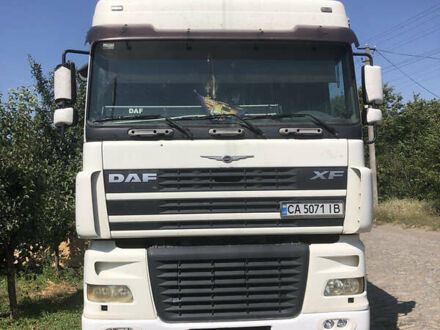 Даф XF 95 2005 в Черкассах на Automoto.ua Белый Даф XF 95, объемом двигателя 12 л и пробегом 2 тыс. км за 15000 $, фото 1 на Automoto.ua
