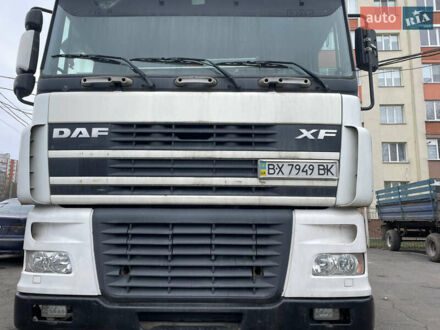 Даф XF 95 2005 у Хмельницькому на Automoto.ua Білий Даф XF 95, об'ємом двигуна 12 л та пробігом 1000 тис. км за 16000 $, фото 1 на Automoto.ua