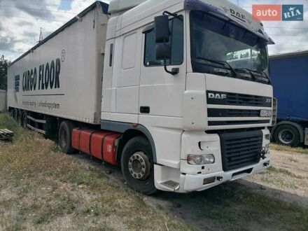 Белый Даф XF 95, объемом двигателя 12.58 л и пробегом 1 тыс. км за 20000 $, фото 1 на Automoto.ua