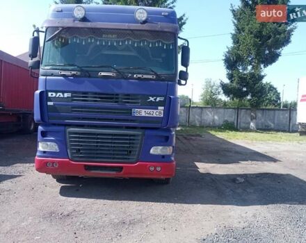 Фиолетовый Даф XF 95, объемом двигателя 12.58 л и пробегом 990 тыс. км за 20000 $, фото 4 на Automoto.ua