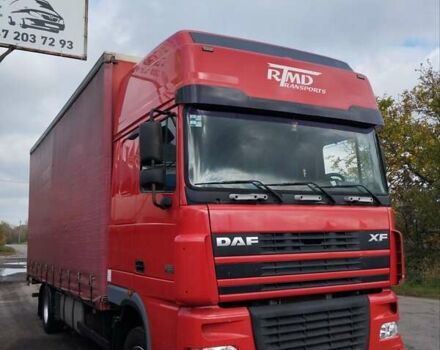 Красный Даф XF 95, объемом двигателя 12.58 л и пробегом 789 тыс. км за 18000 $, фото 7 на Automoto.ua