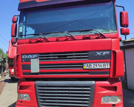 Красный Даф XF 95, объемом двигателя 12.58 л и пробегом 1 тыс. км за 14800 $, фото 1 на Automoto.ua