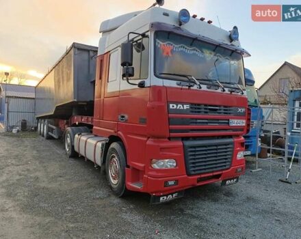 Красный Даф XF 95, объемом двигателя 0 л и пробегом 885 тыс. км за 25000 $, фото 2 на Automoto.ua