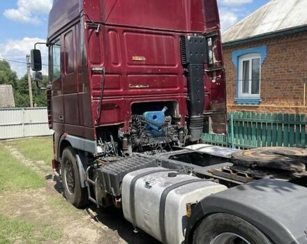 Красный Даф XF 95, объемом двигателя 12.6 л и пробегом 100 тыс. км за 4500 $, фото 4 на Automoto.ua