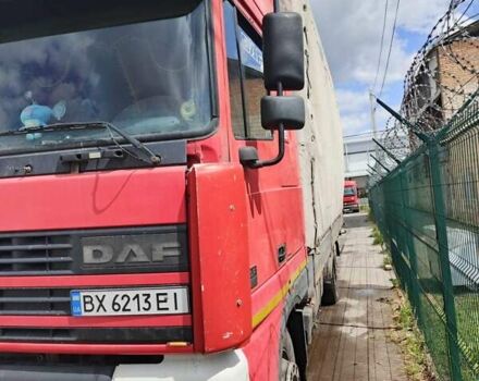 Красный Даф XF 95, объемом двигателя 12.58 л и пробегом 650 тыс. км за 8000 $, фото 6 на Automoto.ua