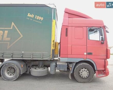 Красный Даф XF 95, объемом двигателя 12.58 л и пробегом 2 тыс. км за 10000 $, фото 4 на Automoto.ua