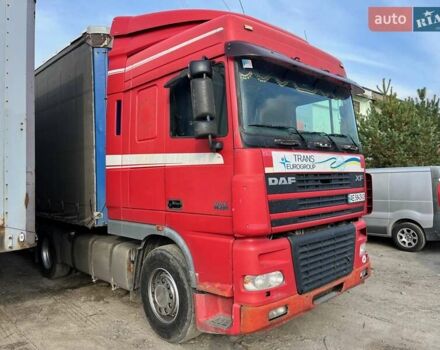 Красный Даф XF 95, объемом двигателя 12.58 л и пробегом 2 тыс. км за 8000 $, фото 5 на Automoto.ua