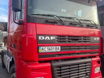Даф XF 95 2003 в Ковель на Automoto.ua Красный Даф XF 95, объемом двигателя 0 л и пробегом 1 тыс. км за 8000 $, фото 1 на Automoto.ua