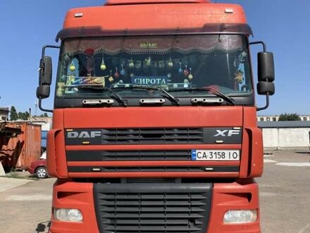 Даф XF 95 2005 в Черкассах на Automoto.ua Красный Даф XF 95, объемом двигателя 0 л и пробегом 1000 тыс. км за 7000 $, фото 1 на Automoto.ua