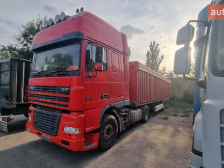 Даф XF 95 2005 в Николаеве на Automoto.ua Красный Даф XF 95, объемом двигателя 12 л и пробегом 1 тыс. км за 17000 $, фото 1 на Automoto.ua