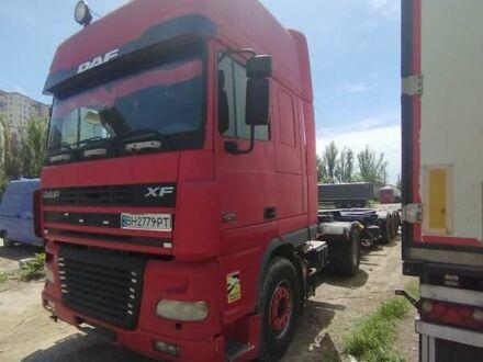 Даф XF 95 2006 в Одессе на Automoto.ua Красный Даф XF 95, объемом двигателя 12.58 л и пробегом 1 тыс. км за 7000 $, фото 1 на Automoto.ua