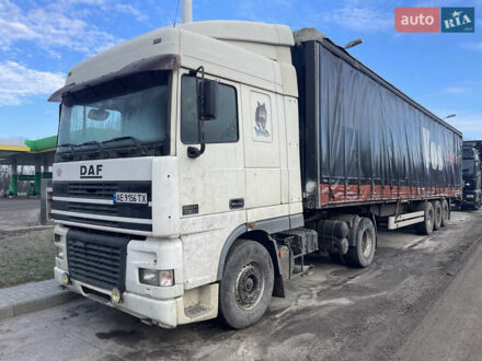 Даф XF 95 1999 в Днепре (Днепропетровске) на Automoto.ua Даф XF 95, объемом двигателя 12.8 л и пробегом 350 тыс. км за 6000 $, фото 1 на Automoto.ua