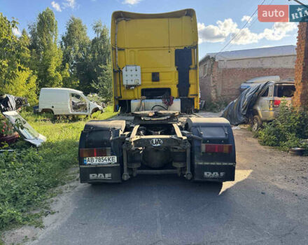 Желтый Даф XF 95, объемом двигателя 12.58 л и пробегом 2 тыс. км за 6500 $, фото 3 на Automoto.ua