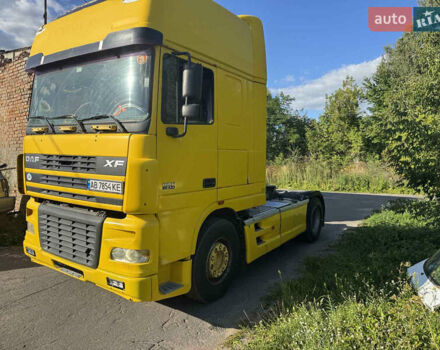 Желтый Даф XF 95, объемом двигателя 12.58 л и пробегом 2 тыс. км за 6500 $, фото 1 на Automoto.ua