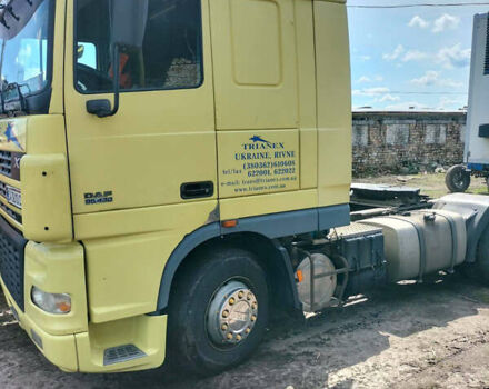 Даф XF 95 2007 в Киеве на Automoto.ua Желтый Даф XF 95, объемом двигателя 12.58 л и пробегом 1000 тыс. км за 21000 $, фото 10 на Automoto.ua