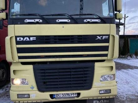 Даф XF 95 2005 в Львове на Automoto.ua Желтый Даф XF 95, объемом двигателя 12.58 л и пробегом 1 тыс. км за 12450 $, фото 1 на Automoto.ua