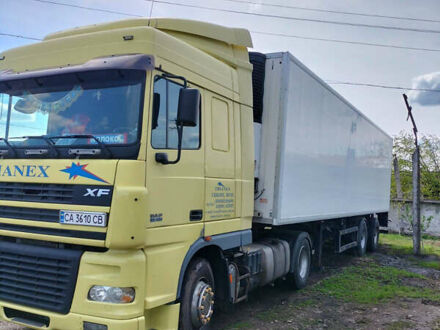 Даф XF 95 2007 в Киеве на Automoto.ua Желтый Даф XF 95, объемом двигателя 12.58 л и пробегом 1000 тыс. км за 21000 $, фото 1 на Automoto.ua