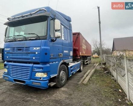 Синий Даф XF 95, объемом двигателя 12.6 л и пробегом 1 тыс. км за 26000 $, фото 13 на Automoto.ua