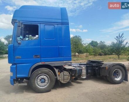 Синий Даф XF 95, объемом двигателя 12.5 л и пробегом 1 тыс. км за 4000 $, фото 3 на Automoto.ua