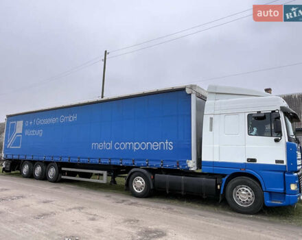 Синий Даф XF 95, объемом двигателя 0 л и пробегом 2 тыс. км за 18000 $, фото 1 на Automoto.ua