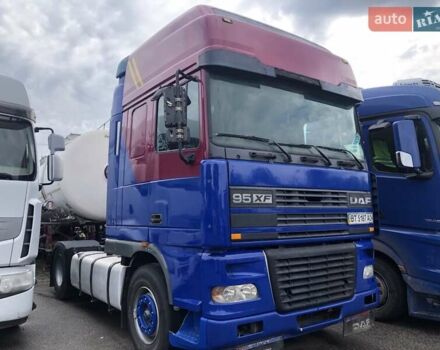 Синий Даф XF 95, объемом двигателя 12.9 л и пробегом 999 тыс. км за 8999 $, фото 12 на Automoto.ua