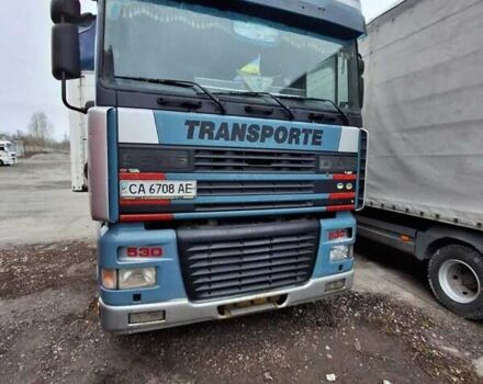 Синий Даф XF 95, объемом двигателя 12.58 л и пробегом 680 тыс. км за 14700 $, фото 1 на Automoto.ua