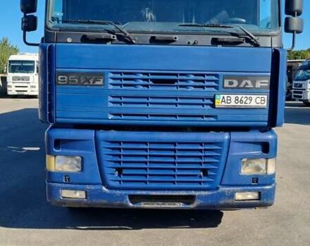 Синий Даф XF 95, объемом двигателя 12.58 л и пробегом 631 тыс. км за 6300 $, фото 4 на Automoto.ua