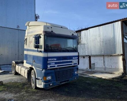 Синій Даф XF 95, об'ємом двигуна 12.58 л та пробігом 200 тис. км за 3999 $, фото 1 на Automoto.ua