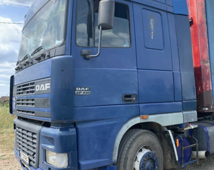 Синий Даф XF 95, объемом двигателя 12.6 л и пробегом 1 тыс. км за 10500 $, фото 10 на Automoto.ua