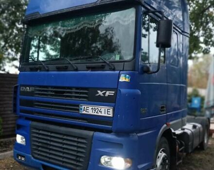 Синий Даф XF 95, объемом двигателя 0 л и пробегом 500 тыс. км за 7500 $, фото 2 на Automoto.ua