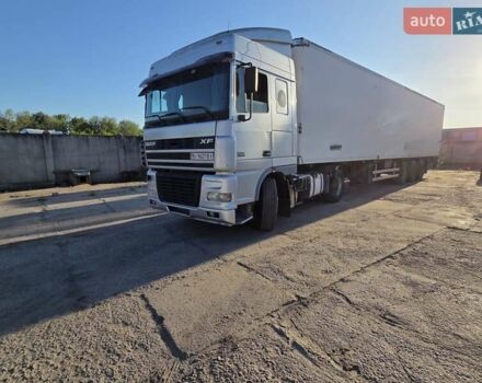 Синий Даф XF 95, объемом двигателя 12.58 л и пробегом 2 тыс. км за 12000 $, фото 1 на Automoto.ua
