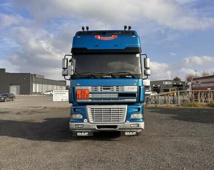 Синий Даф XF 95, объемом двигателя 0 л и пробегом 998 тыс. км за 8500 $, фото 1 на Automoto.ua