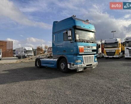 Синий Даф XF 95, объемом двигателя 0 л и пробегом 998 тыс. км за 8500 $, фото 2 на Automoto.ua