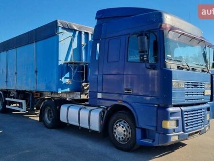 Даф XF 95 2001 в Виннице на Automoto.ua Синий Даф XF 95, объемом двигателя 12.58 л и пробегом 631 тыс. км за 6300 $, фото 1 на Automoto.ua