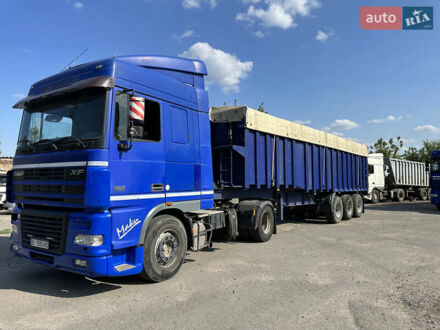 Даф XF 95 2003 в Кривом Роге на Automoto.ua Синий Даф XF 95, объемом двигателя 12.58 л и пробегом 180 тыс. км за 8200 $, фото 1 на Automoto.ua