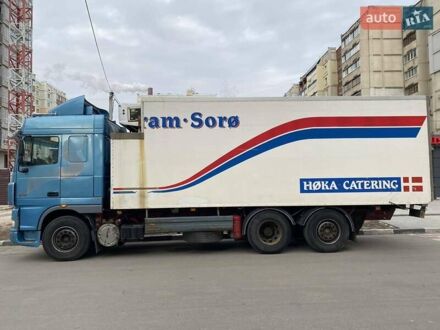 Даф XF 95 2004 у Харкові на Automoto.ua Синій Даф XF 95, об'ємом двигуна 12.58 л та пробігом 999 тис. км за 13000 $, фото 1 на Automoto.ua