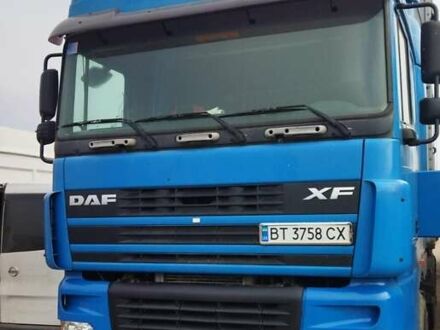 Даф XF 95 2006 в Николаеве на Automoto.ua Синий Даф XF 95, объемом двигателя 12.58 л и пробегом 999 тыс. км за 11000 $, фото 1 на Automoto.ua