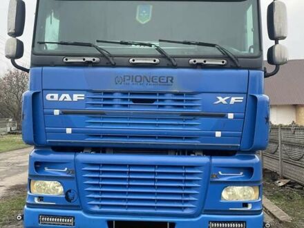 Синий Даф XF 95, объемом двигателя 12.6 л и пробегом 1 тыс. км за 26000 $, фото 1 на Automoto.ua