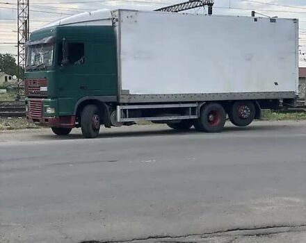Зеленый Даф XF 95, объемом двигателя 12.5 л и пробегом 777 тыс. км за 13700 $, фото 1 на Automoto.ua