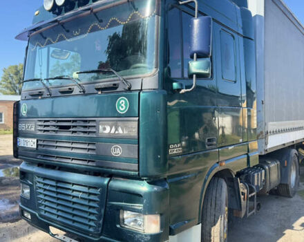 Зеленый Даф XF 95, объемом двигателя 12.58 л и пробегом 200 тыс. км за 18500 $, фото 4 на Automoto.ua