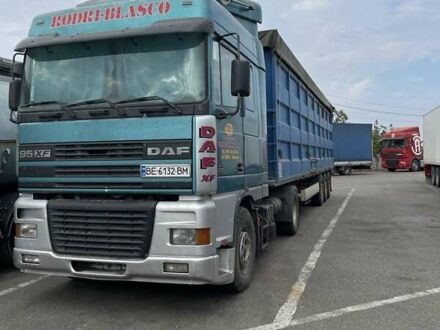 Даф XF 95 2000 в Николаеве на Automoto.ua Зеленый Даф XF 95, объемом двигателя 12.58 л и пробегом 500 тыс. км за 5000 $, фото 1 на Automoto.ua