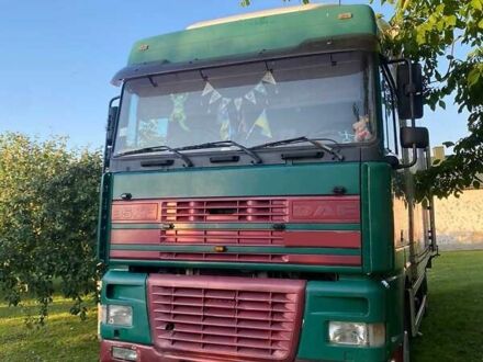 Даф XF 95 2000 в Тернополе на Automoto.ua Зеленый Даф XF 95, объемом двигателя 12.5 л и пробегом 777 тыс. км за 13700 $, фото 1 на Automoto.ua