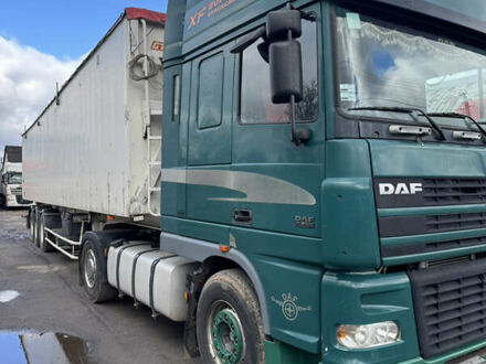 Даф XF 95 2006 в Остоге на Automoto.ua Зеленый Даф XF 95, объемом двигателя 12.58 л и пробегом 1 тыс. км за 28100 $, фото 1 на Automoto.ua