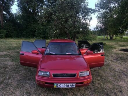 Дайхатсу Апплауз 1996 в Каменце-Подольском на Automoto.ua Красный Дайхатсу Апплауз, объемом двигателя 1.6 л и пробегом 392 тыс. км за 1100 $, фото 1 на Automoto.ua
