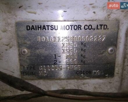 Белый Дайхатсу Шарада, объемом двигателя 1.3 л и пробегом 170 тыс. км за 2800 $, фото 4 на Automoto.ua