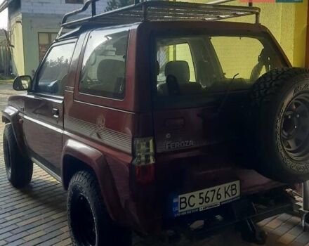 Червоний Дайхатсу Feroza, об'ємом двигуна 1.6 л та пробігом 212 тис. км за 5650 $, фото 3 на Automoto.ua