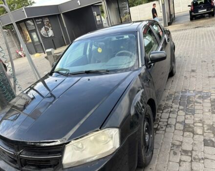 Черный Додж Авенджер, объемом двигателя 2 л и пробегом 200 тыс. км за 2350 $, фото 3 на Automoto.ua